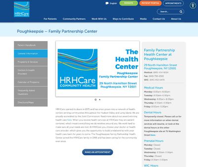 STD Testing at HRHCare Family Partnership Health Center at Poughkeepsie