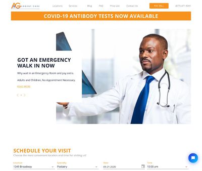 STD Testing at AG Urgent Care