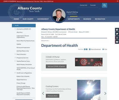 STD Testing at Albany County Health Department