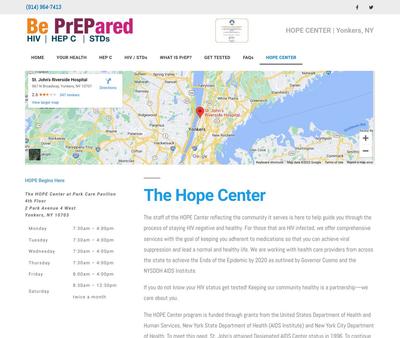 STD Testing at Hope Center