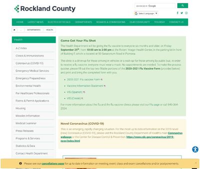 STD Testing at Rockland County Health Department