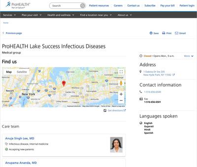 STD Testing at ProHEALTH Lake Success Infectious Diseases