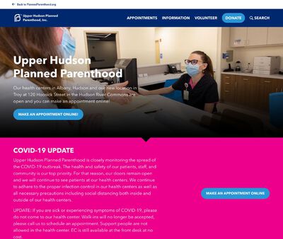 STD Testing at Upper Hudson Planned Parenthood Incorporated (Troy Health Center)
