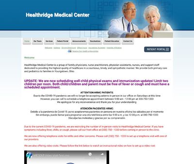 STD Testing at Healthridge Medical Center, Inc.