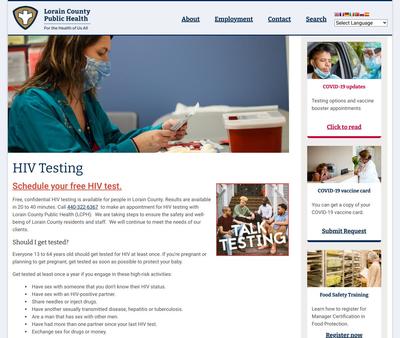 STD Testing at Lorain County Public Health