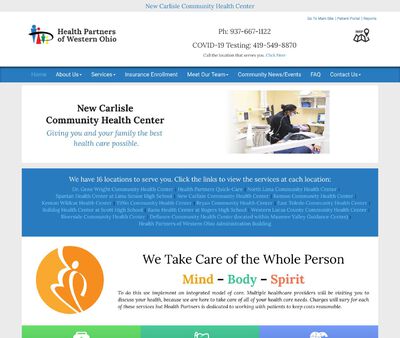 STD Testing at Health Partners of Western Ohio (New Carlisle Community Health Center)