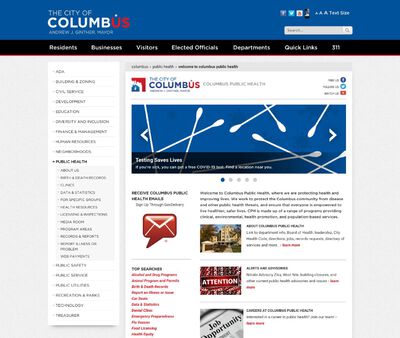 STD Testing at Columbus Public Health