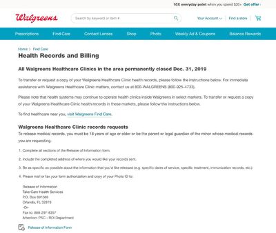 STD Testing at Walgreens Healthcare Clinic