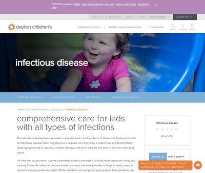 STD Testing at Dayton Children’s Hospital (Infectious Disease Department)