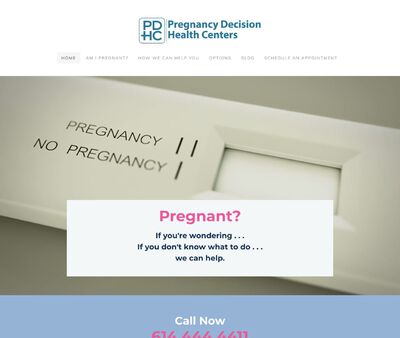 STD Testing at Pregnancy Decision Health Center