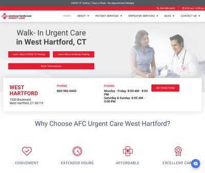 STD Testing at AFC Urgent Care West Hartford