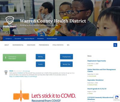 STD Testing at Warren County Combined Health District