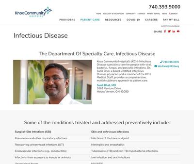 STD Testing at Knox Community Hospital