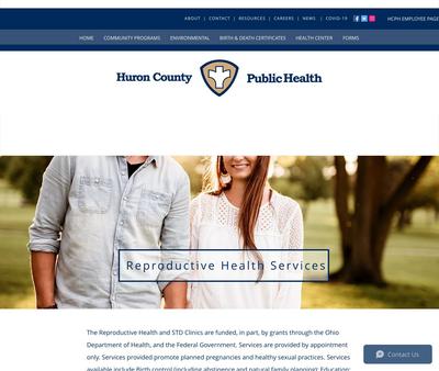 STD Testing at Huron County Public Health