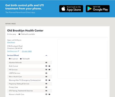 STD Testing at Planned Parenthood – Old Brooklyn Health Center