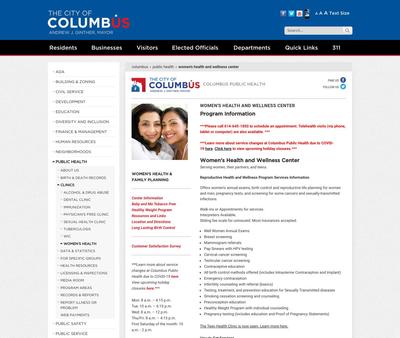STD Testing at Columbus Public Health