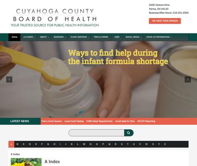 STD Testing at Cuyahoga County Board of Health