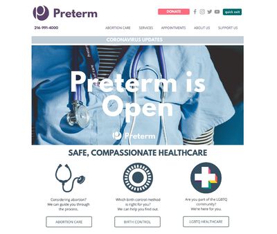 STD Testing at Preterm