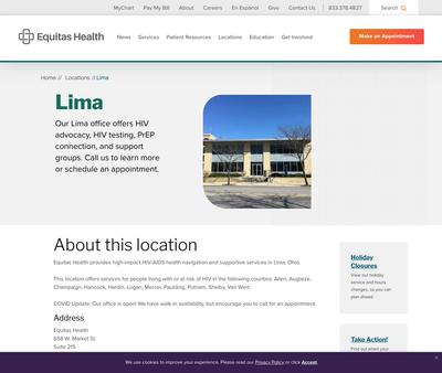 STD Testing at Equitas Health Lima