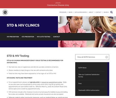 STD Testing at Summit County Public Health