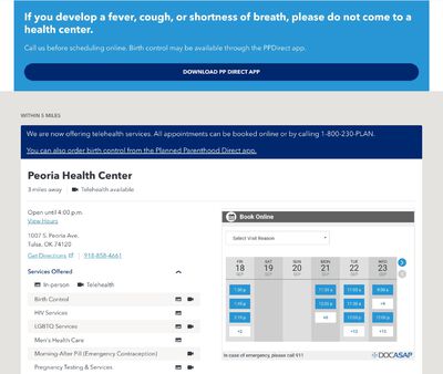 STD Testing at Planned Parenthood Great Plains, Midtown Health Center Family Planning