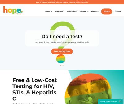 STD Testing at Hope Testing Clinic