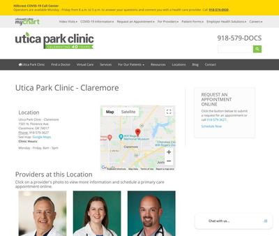 STD Testing at Utica Park Clinic-Claremore