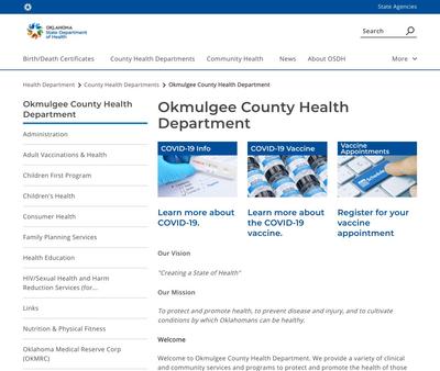 STD Testing at Okmulgee County Health Department