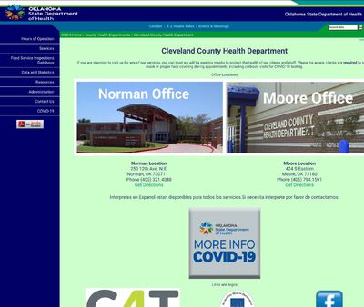 STD Testing at Oklahoma State Department of Health (Cleveland County Health Department)