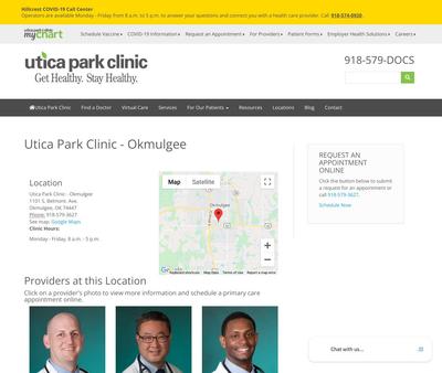 STD Testing at Utica Park Clinic - Okmulgee