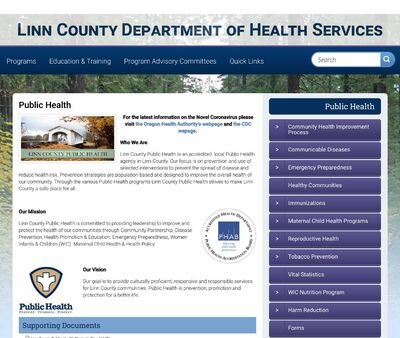 STD Testing at Linn County Department of Health Services Albany Office
