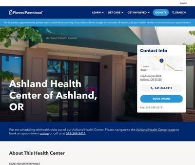 STD Testing at Planned Parenthood - Ashland Health Center