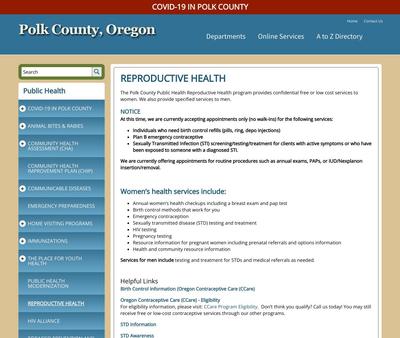 STD Testing at Polk County Public Health