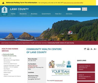 STD Testing at Community Health Centers of Lane County