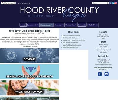 STD Testing at WIC - Hood River County Health
