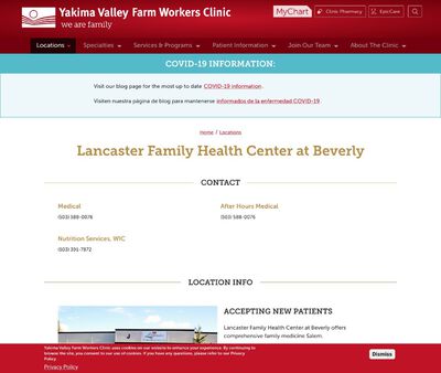 STD Testing at Lancaster Family Health Center at Beverly