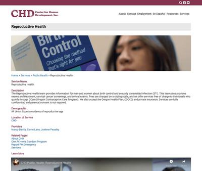 STD Testing at Center for Human Development, Inc