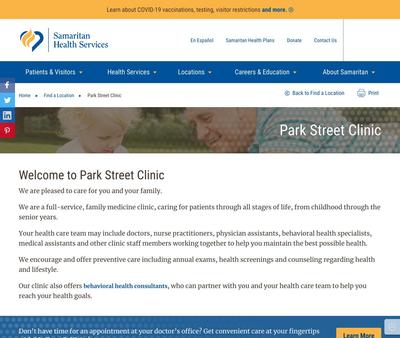 STD Testing at Park Street Clinic