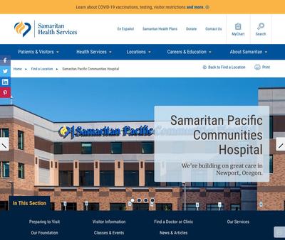 STD Testing at Samaritan Pacific Communities Hospital