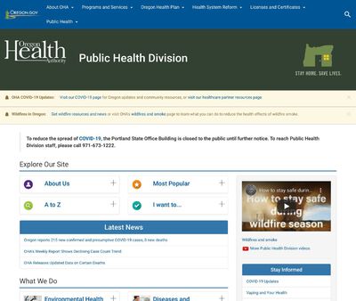 STD Testing at Oregon Public Health