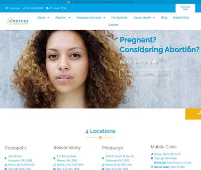 STD Testing at Choices Pregnancy Services