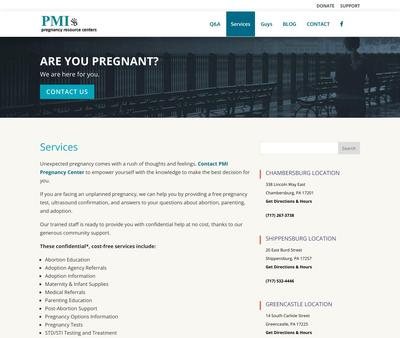 STD Testing at PMI Pregnancy Resource Center