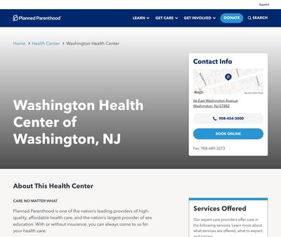 STD Testing at Planned Parenthood-Washington Health Center