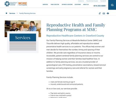 STD Testing at Family Planning Services