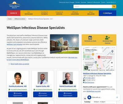 STD Testing at WellSpan Infectious Disease Specialists