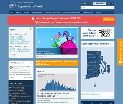 STD Testing at Rhode Island Department of Health