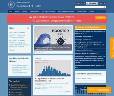 STD Testing at Rhode Island Department of Health