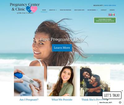 STD Testing at Pregnancy Center and Clinic of the Low Country