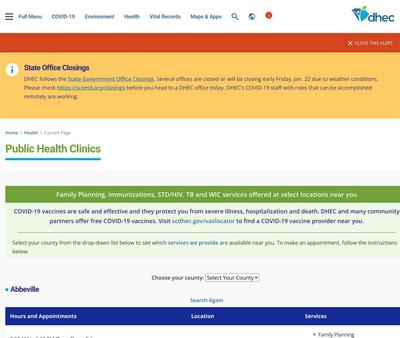 STD Testing at Richland County Health Department