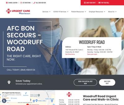 STD Testing at AFC Urgent Care Bon Secours – Woodruff Road